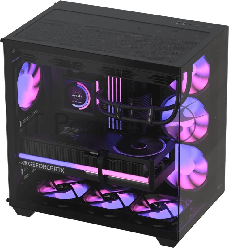 Корпус Formula Crystal Z2 V2 Black, Midi-Tower, чёрный