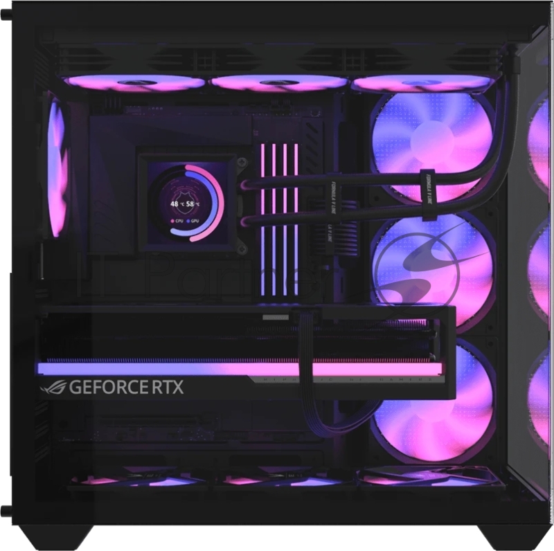 Корпус Formula Crystal Z2 V2 Black, Midi-Tower, чёрный