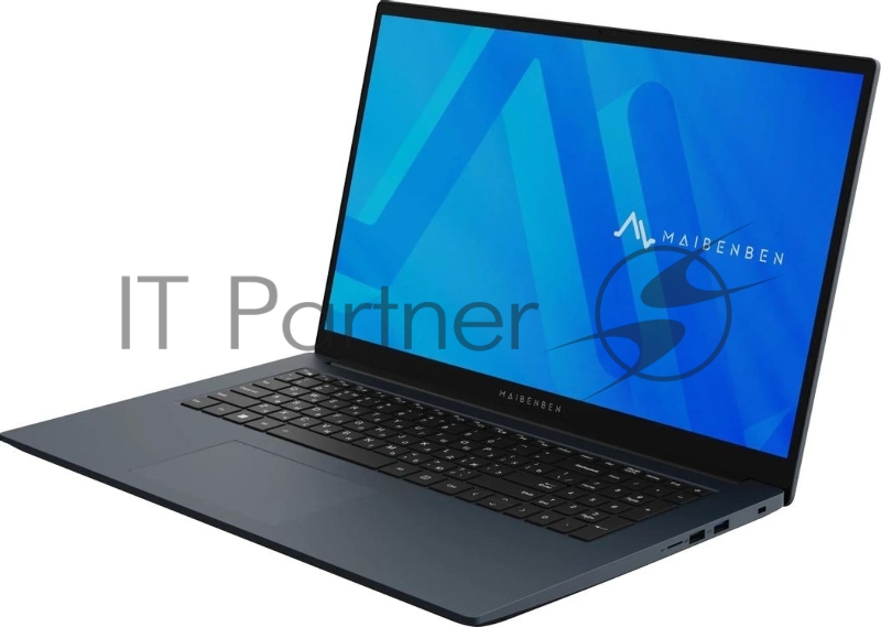 Ноутбук Maibenben M17A-R574UM/17.3/IPS/AMD Ryzen 5 7430U 16Gb/512Gb SSD/AMD Radeon Graphics/Windows 11 Home/синий/2.06kg