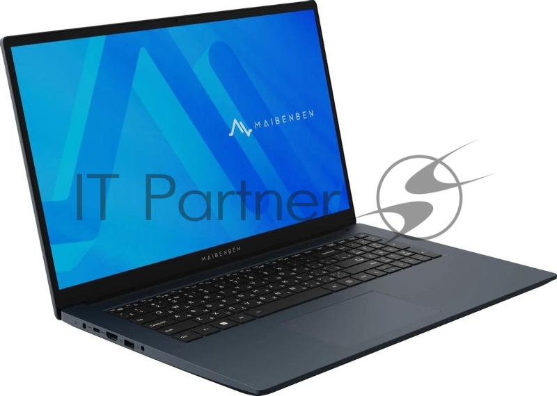 Ноутбук Maibenben M17A-R574UM/17.3/IPS/AMD Ryzen 5 7430U 16Gb/512Gb SSD/AMD Radeon Graphics/Windows 11 Home/синий/2.06kg