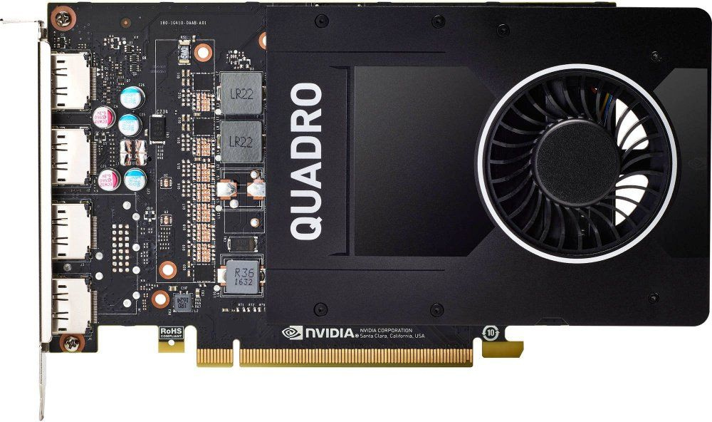 Видеокарта Dell PCI-E NVIDIA Quadro P400 nVidia Quadro P400 2048Mb DDR3/mDPx4/HDCP oem