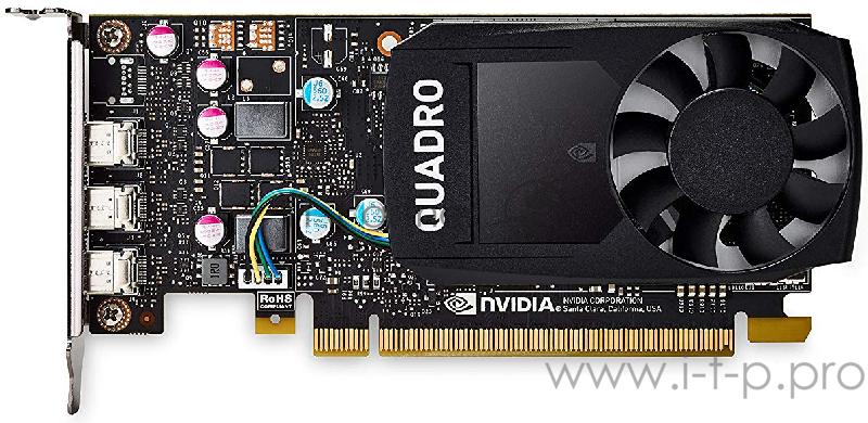 Видеокарта Dell PCI-E NVIDIA Quadro P400 nVidia Quadro P400 2048Mb DDR3/mDPx4/HDCP oem