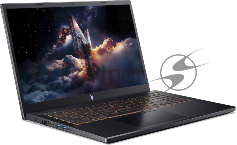 Ноутбук Acer Nitro V 15 AMD Ryzen 7 170/16Gb (D5)/SSD512Gb/RTX5050 8Gb/15.6/NoOS/RJ-45/Black