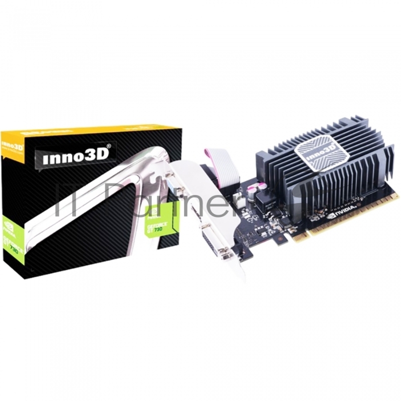 Видеокарта nVidia GeForce GT730 InnoVISION (Inno3D) PCI-E 1024Mb (N730-1SDV-D3BX)