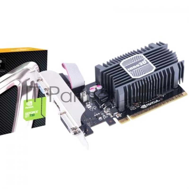 Видеокарта nVidia GeForce GT730 InnoVISION (Inno3D) PCI-E 1024Mb (N730-1SDV-D3BX)