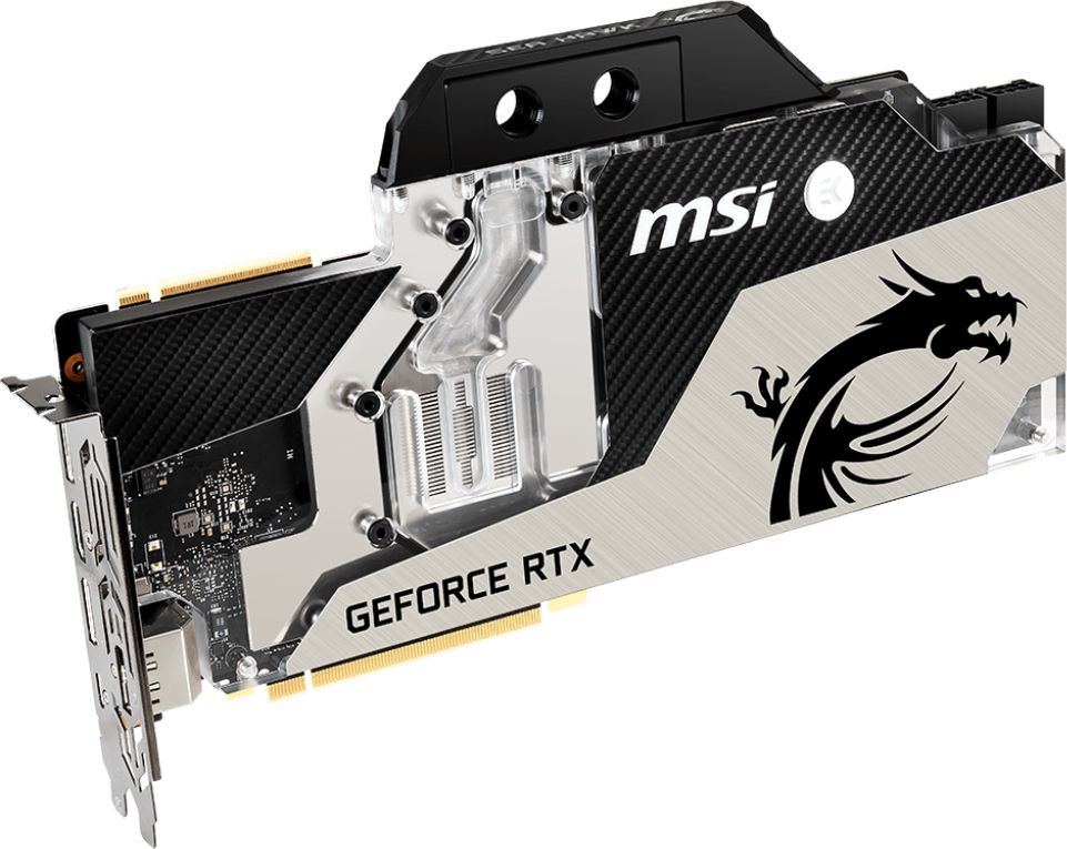 Видеокарта MSI PCI-E RTX 2080 SEA HAWK EK X nVidia GeForce RTX 2080 8192Mb 256bit GDDR6 1515/14000/H