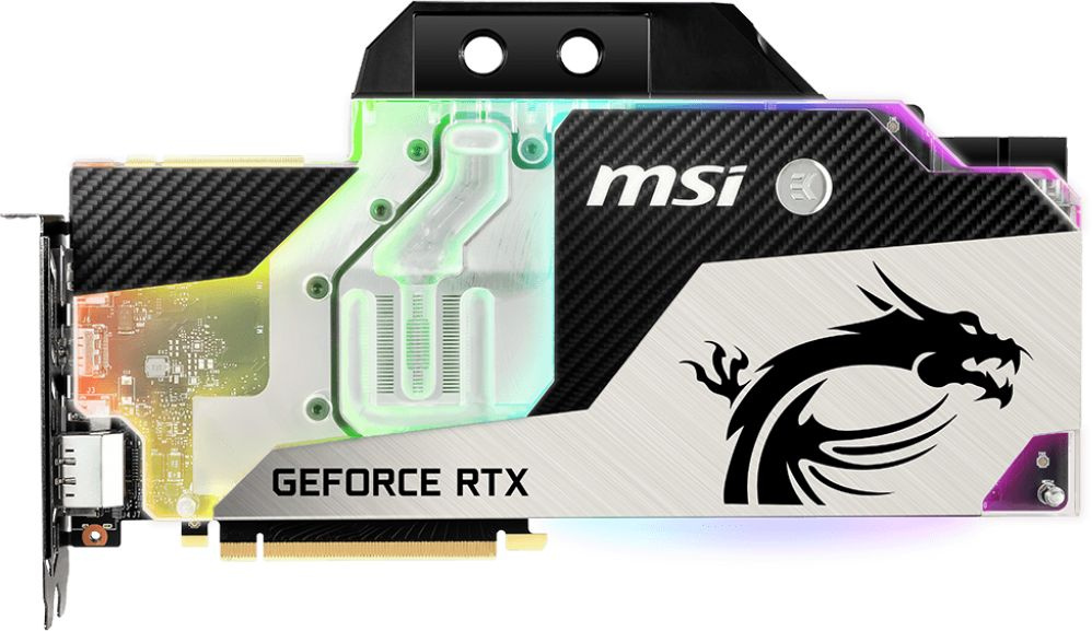 Видеокарта MSI PCI-E RTX 2080 SEA HAWK EK X nVidia GeForce RTX 2080 8192Mb 256bit GDDR6 1515/14000/H