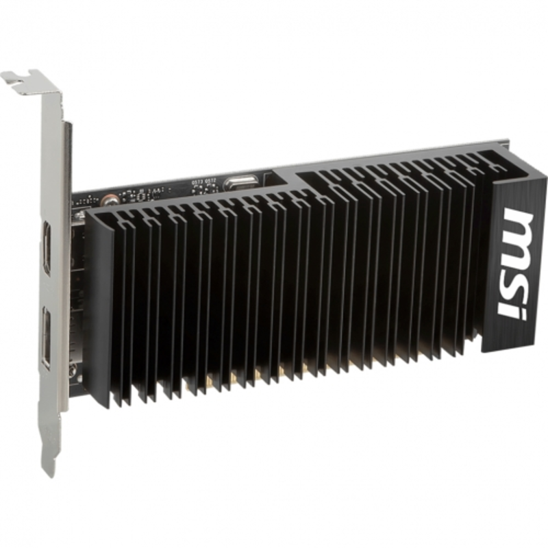 Видеокарта MSI PCI-E GT 1030 2GHD4 LP OC nVidia GeForce GT 1030 2048Mb 64bit DDR4 1189/2100/HDMIx1/D