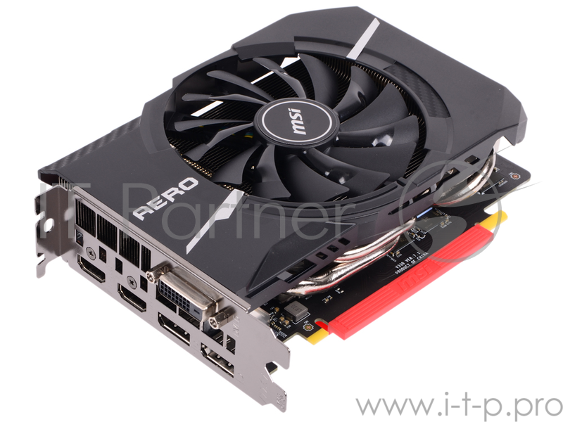Видеокарта MSI GTX1070 AERO ITX OC 8Gb GDDR5 256bit DPx2, DVI-D, HDMIx2 (GTX 1070 AERO ITX 8G OC) RTL