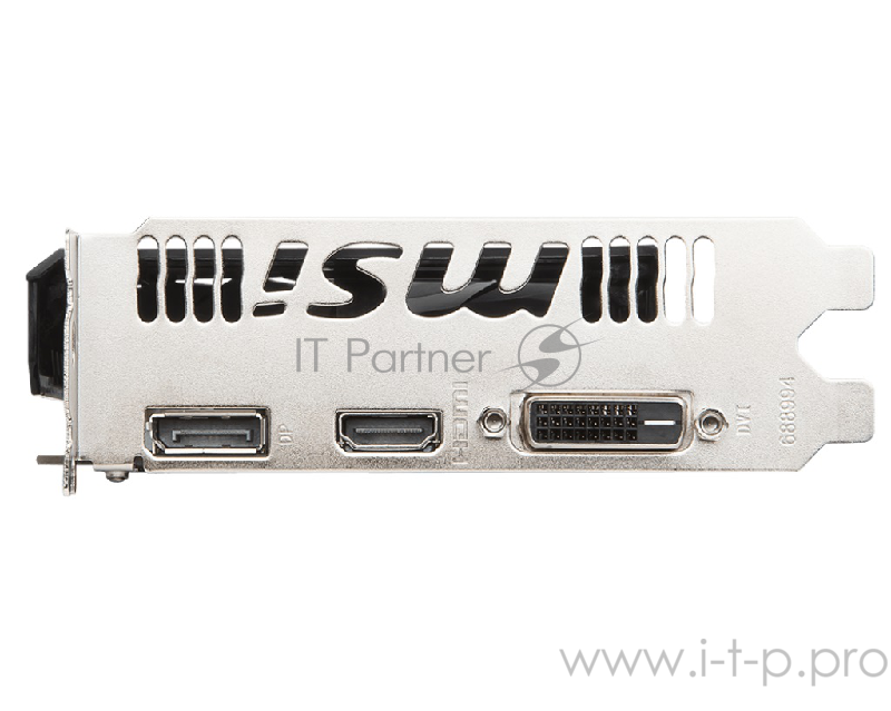 Видеокарта MSI GTX1050TI AERO ITX OC 4Gb GDDR5 128bit DP, DVI-D, HDMI (GTX 1050 TI AERO ITX 4G OCV1) RTL