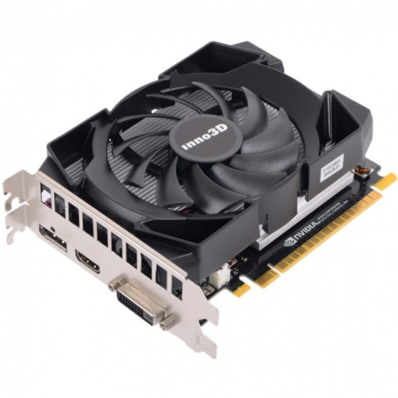 Видеокарта Inno3D GTX1050TI 4Gb GDDR5 128bit DP, DVI-D, HDMI (N105T-1SDV-M5CM) RTL