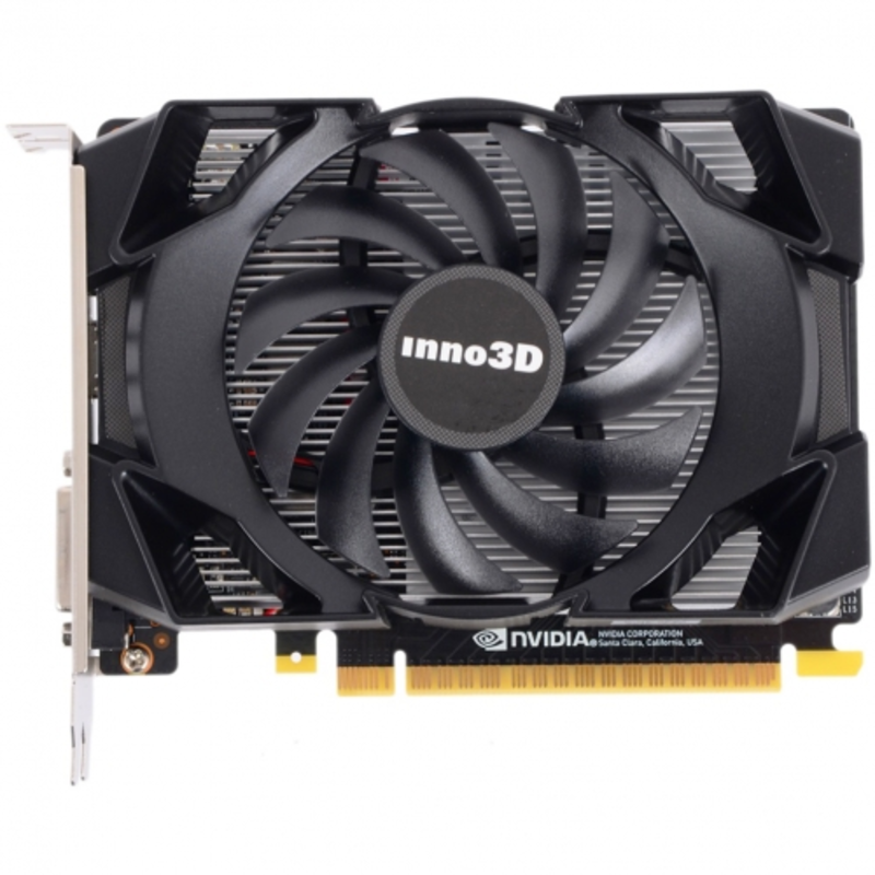 Видеокарта Inno3D GTX1050TI 4Gb GDDR5 128bit DP, DVI-D, HDMI (N105T-1SDV-M5CM) RTL
