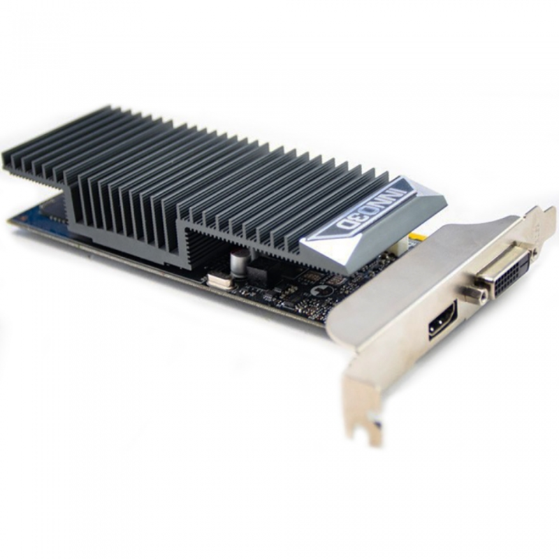 Видеокарта Inno3D GT1030 Silent 2Gb GDDR5 64bit DVI, HDMI (N1030-1SDV-E5BL) RTL