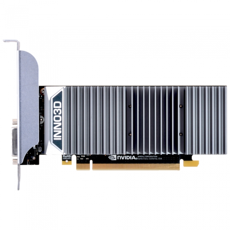 Видеокарта Inno3D GT1030 Silent 2Gb GDDR5 64bit DVI, HDMI (N1030-1SDV-E5BL) RTL