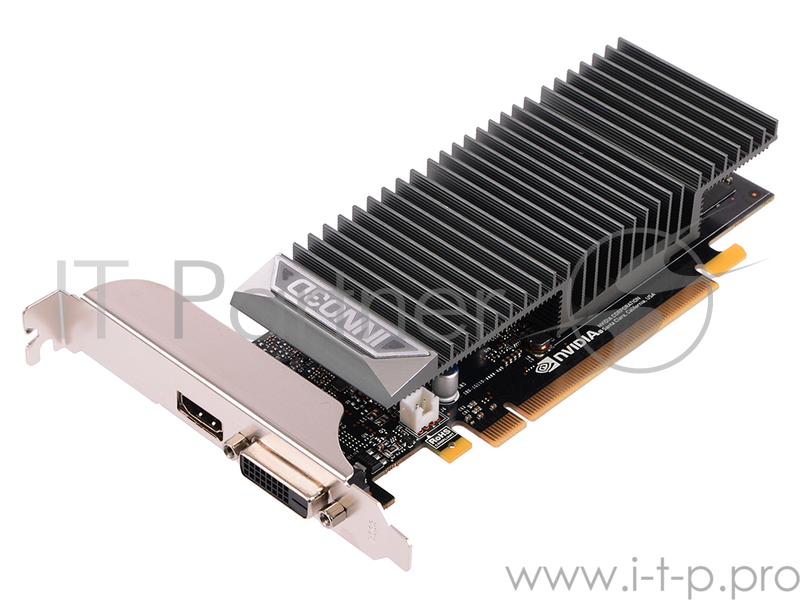 Видеокарта Inno3D GT1030 Silent 2Gb GDDR5 64bit DVI, HDMI (N1030-1SDV-E5BL) RTL