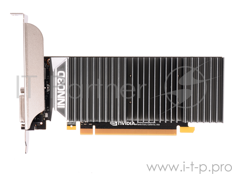 Видеокарта Inno3D GT1030 Silent 2Gb GDDR5 64bit DVI, HDMI (N1030-1SDV-E5BL) RTL