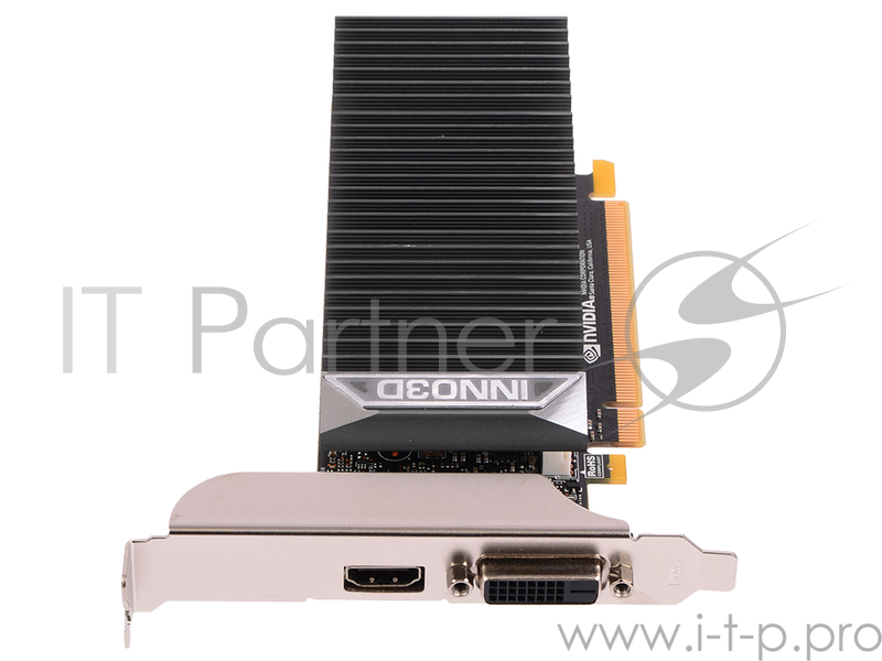 Видеокарта Inno3D GT1030 Silent 2Gb GDDR5 64bit DVI, HDMI (N1030-1SDV-E5BL) RTL
