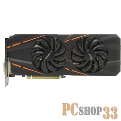Видеокарта Gigabyte GTX1060 G1 GAMING 3Gb GDDR5 192bit DPx3, DVI-D, HDMI (GV-N1060G1 GAMING-3GD) RTL