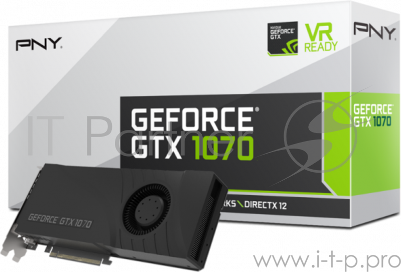 Видеокарта PNY GF107IGTXCD8GEPB GeForce® GTX 1070Ti Blower , RTL {5}