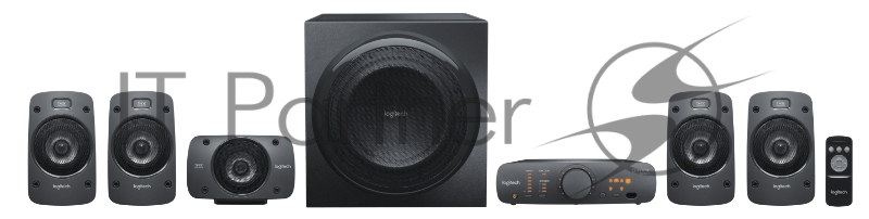 Акустическая система 5.1 Logitech Z906 сабвуфер 165Вт, сателлиты 5x67Вт, черный