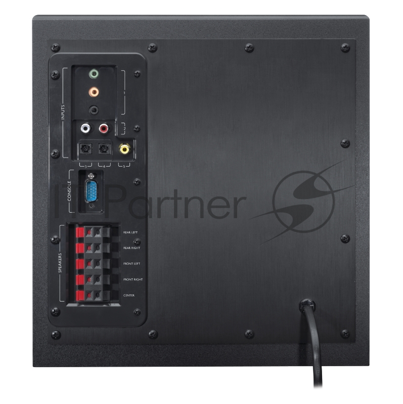 Акустическая система 5.1 Logitech Z906 сабвуфер 165Вт, сателлиты 5x67Вт, черный