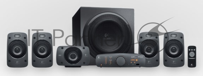 Акустическая система 5.1 Logitech Z906 сабвуфер 165Вт, сателлиты 5x67Вт, черный