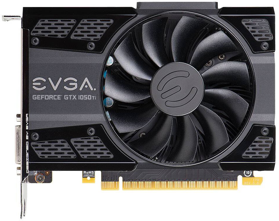 Видеокарта EVGA GTX1050 Ti GAMING PCI-E 4096Mb (04G-P4-6251-KR)