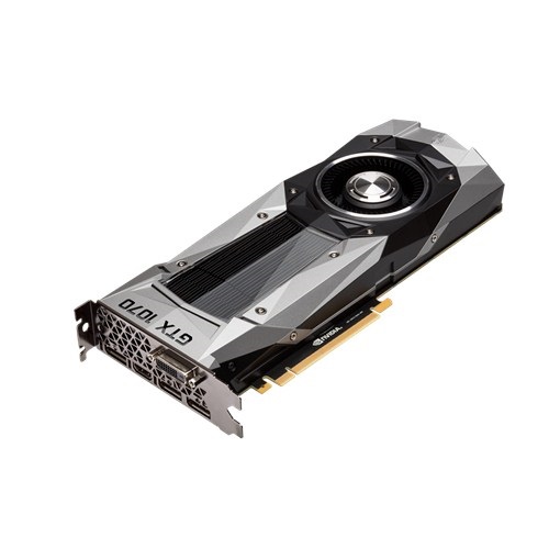 Видеокарта Asus GTX1070 FOUNDERS EDITION 8Gb GDDR5 256bit DPx3, DVI-D, HDMI (GTX1070-8G) RTL
