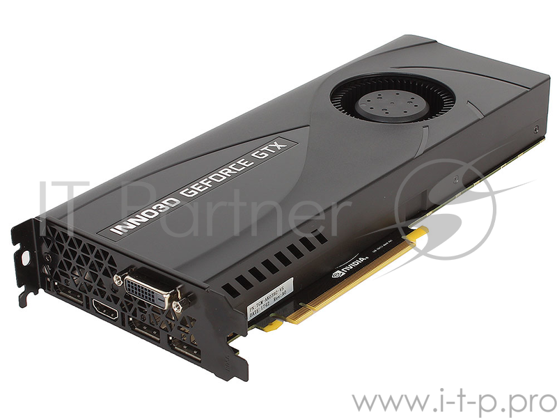 Видеокарта 8Gb (PCI-E) Inno3D GeForce GTX 1070 Ti Jet N107T-1DDN-P5DN (GTX1070Ti, GDDR5, 256bit, HDCP, DVI, HDMI, 3*DP, Retail)