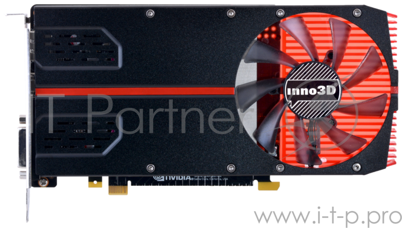 Видеокарта 2Gb (PCI-E) Inno3D GeForce GTX 1050 Compact N10502-1SDV-E5CM (GTX1050, GDDR5, 128bit, HDCP, DVI, HDMI, DP, Retail)