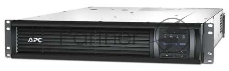 ИБП (UPS) 2U 19 RM 3000ВА APC Smart-UPS 3000VA SMT3000RMI2U, черный (USB)