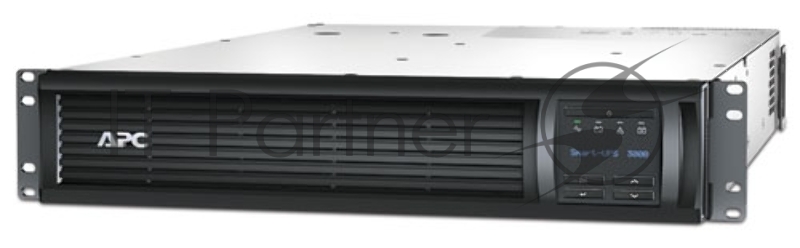 ИБП (UPS) 2U 19 RM 3000ВА APC Smart-UPS 3000VA SMT3000RMI2U, черный (USB)