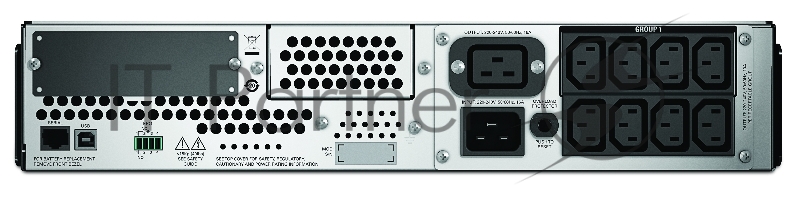 ИБП (UPS) 2U 19 RM 3000ВА APC Smart-UPS 3000VA SMT3000RMI2U, черный (USB)