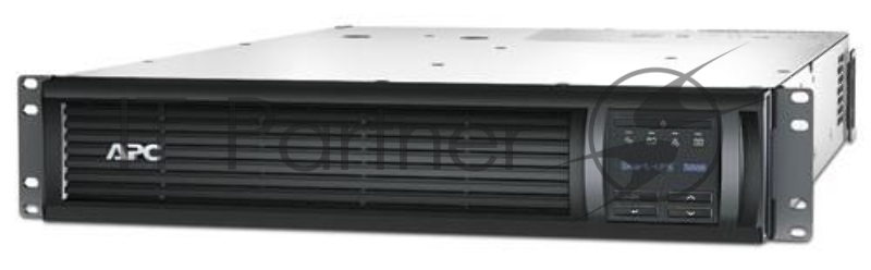 ИБП (UPS) 2U 19 RM 3000ВА APC Smart-UPS 3000VA SMT3000RMI2U, черный (USB)