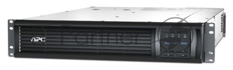 ИБП (UPS) 2U 19 RM 3000ВА APC Smart-UPS 3000VA SMT3000RMI2U, черный (USB)