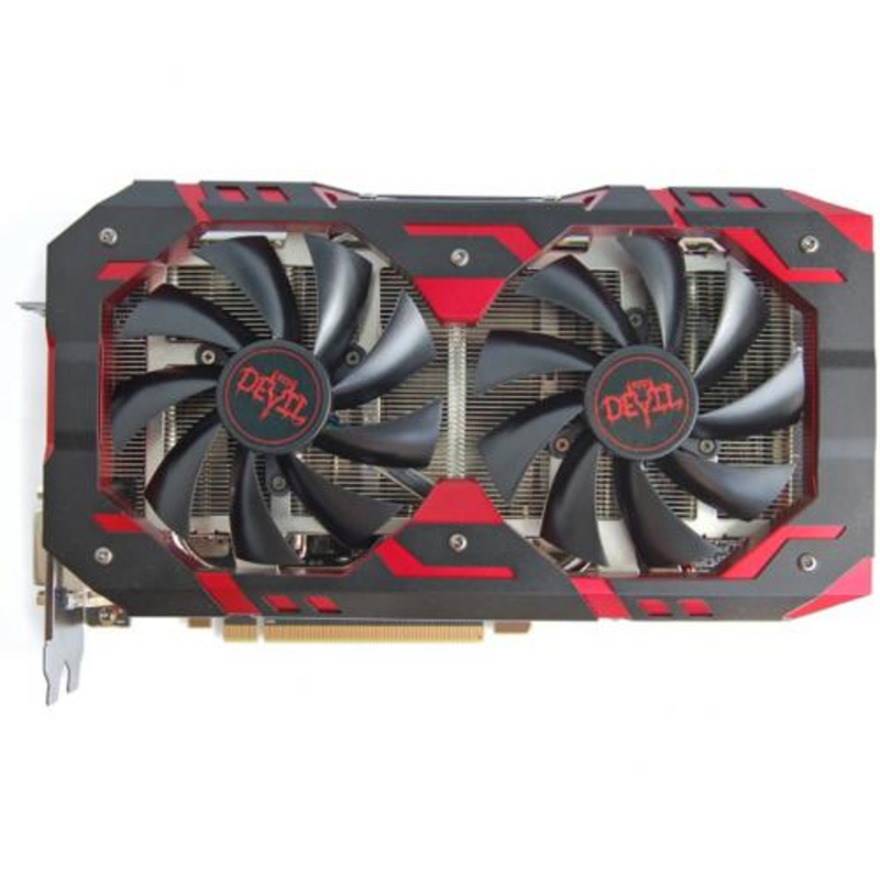 Видеокарта PowerColor PCI-E Red Devil RX580 AMD Radeon RX 580 8192Mb 256bit GDDR5 1380/8000 DVIx1/HD
