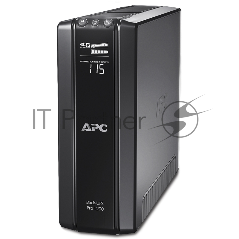 ИБП (UPS) 1200ВА APC Back-UPS Pro 1200 BR1200G-RS, черный (USB)