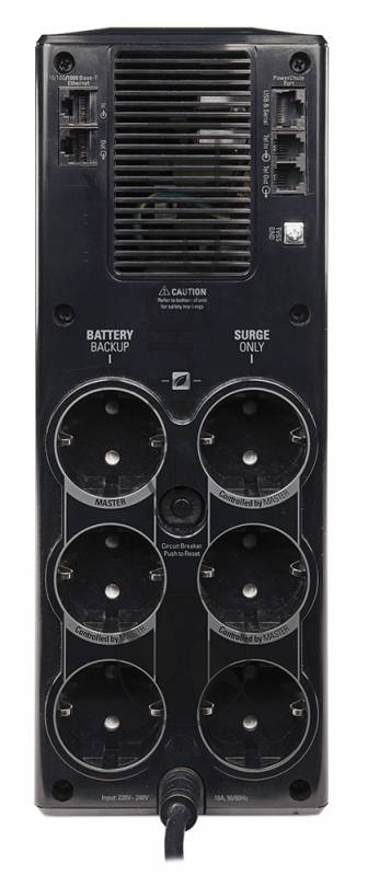 ИБП (UPS) 1200ВА APC Back-UPS Pro 1200 BR1200G-RS, черный (USB)