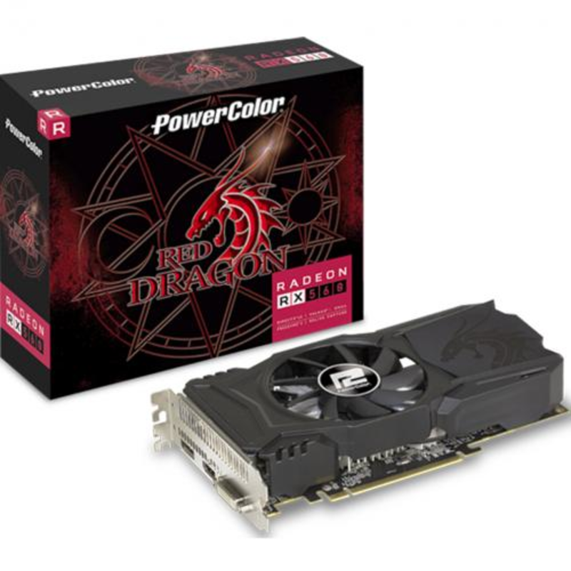 Видеокарта PowerColor PCI-E AXRX 560 2GBD5-DHAV2 AMD Radeon RX 560 2048Mb 128bit GDDR5 1176/6000 DVI