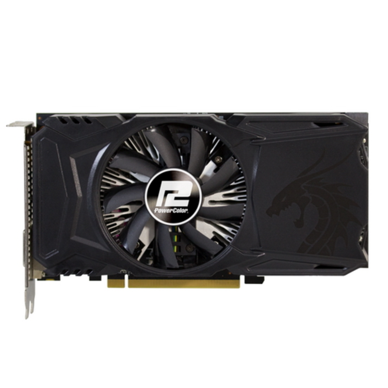 Видеокарта PowerColor PCI-E AXRX 550 4GBD5-DHA AMD Radeon RX 550 4096Mb 128bit GDDR5 1071/7000 DVIx1