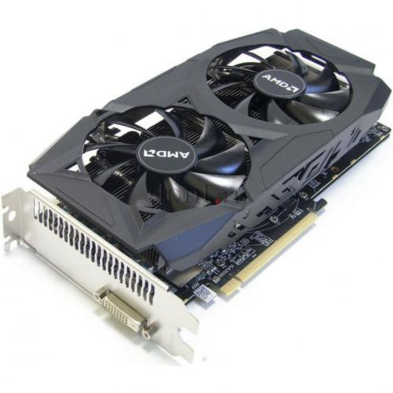 Видеокарта POWERCOLOR PCI-E AMD Radeon RX 580 8GB GDDR5 256bit 14nm 1215/8000MHz DVI-D(HDCP) BOX