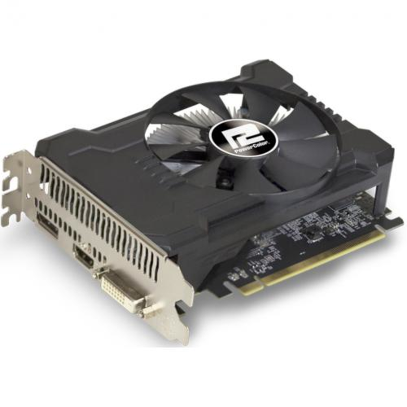 Видеокарта POWERCOLOR AMD Radeon RX 550 , AXRX 550 2GBD5-DHA/OC, 2Гб, GDDR5, OC, Ret