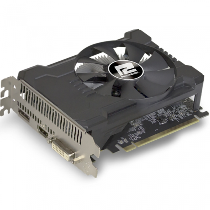 Видеокарта POWERCOLOR AMD Radeon RX 550 , AXRX 550 2GBD5-DHA/OC, 2Гб, GDDR5, OC, Ret