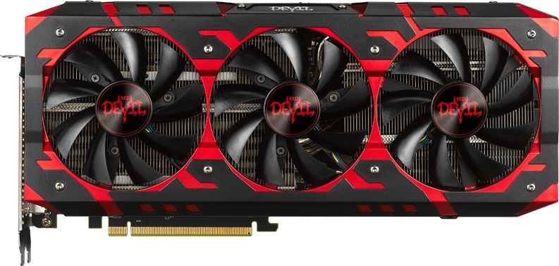 Видеокарта POWERCOLOR AMD Radeon RX Vega 64 , AXRX VEGA 64 8GBHBM2-2D2H/OC, 8Гб, HBM2, OC, Ret