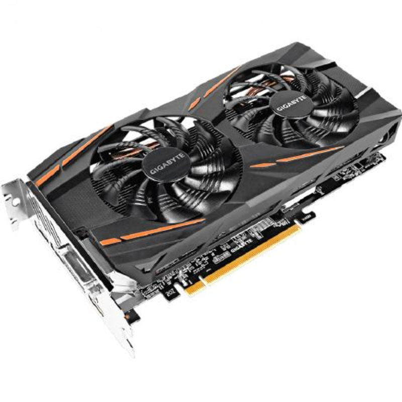 Видеокарта GIGABYTE PCI-E AMD Radeon RX 570 8GB GDDR5 256bit 14nm 1244/7000MHz DVI-D(HDCP)/HDMI/3*DisplayPort RTL (2 мес.)
