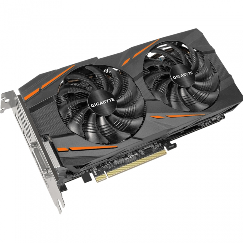 Видеокарта PCI-E GIGABYTE Radeon RX 580 4GB GDDR5 256bit 14nm 1340/7000MHz DVI-D Bulk GV-RX580GAMING-4GD-MI OEM {20}