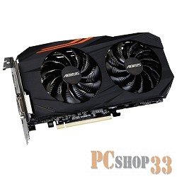 Видеокарта Gigabyte Radeon RX570 AORUS 4Gb GDDR5 256bit DPx3, DVI-D, HDMI (GV-RX570AORUS-4GD) RTL