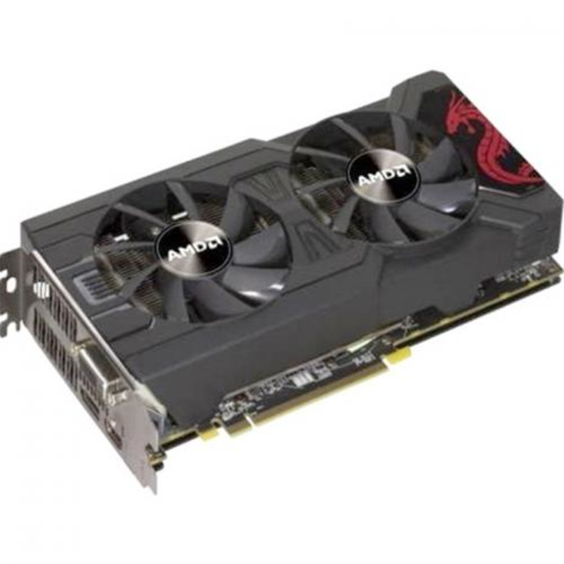 Видеокарта PowerColor Radeon RX 570 AXRX 570 8GBD5-DHDM, PCI-E 3.0, 8GB, GDDR5, 256bit, DL DVI-D/ HDMI/ DisplayPort Brown Box