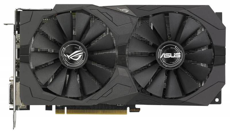 Видеокарта Asus Radeon RX570 4Gb GDDR5 256bit DVIx2, HDMI, DP (ROG-STRIX-RX570-4G-GAMING) RTL