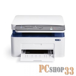МФУ Xerox WorkCentre 3025V/BI A4, лазерный, принтер + сканер + копир, ЖК, бело-синий (USB2.0, WiFi)
